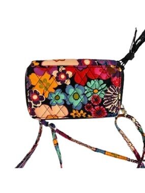 Vera Bradley All in One Crossbody Floral Fiesta
